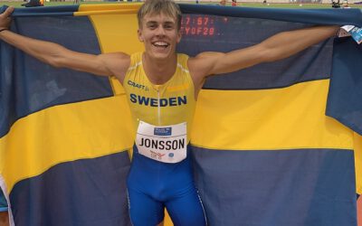 Ungdoms-OS silver till Samuel på 400m häck!!!