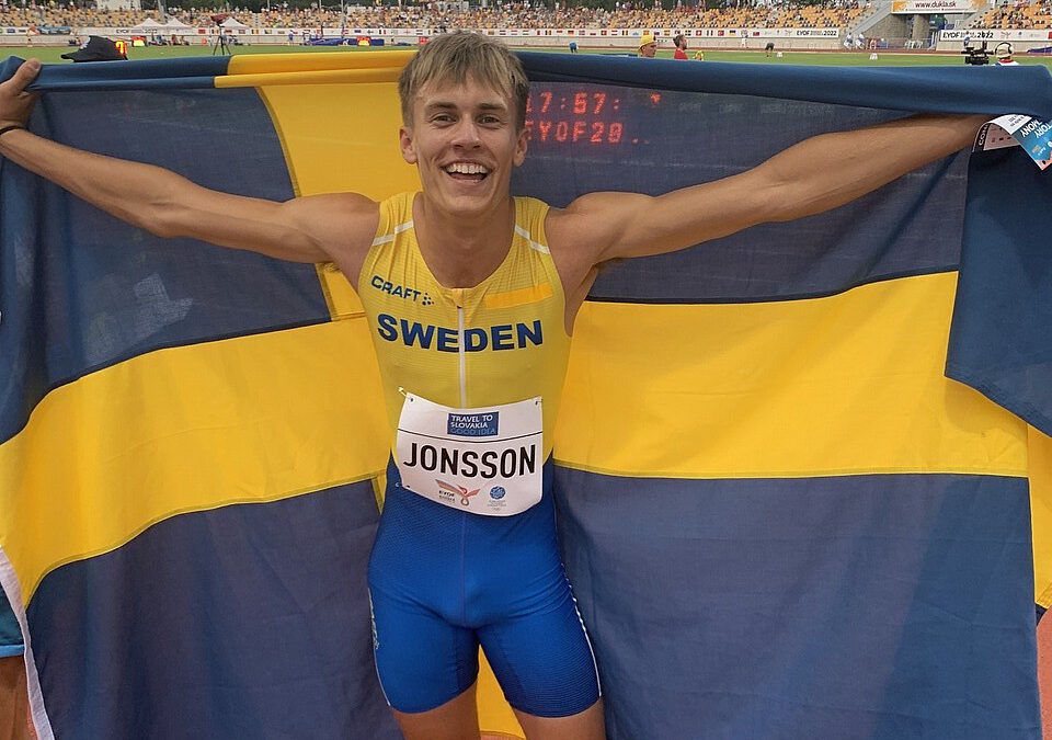 Ungdoms-OS silver till Samuel på 400m häck!!!