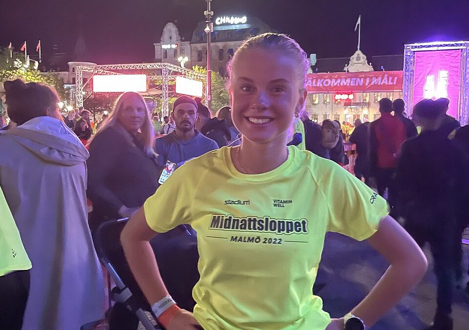 Filippa segrare i F19 Midnattsloppet i Malmö