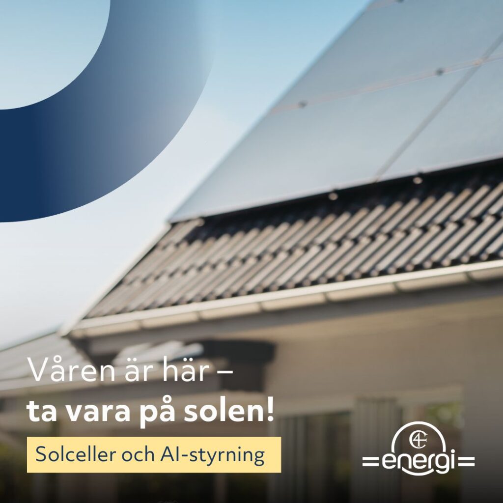 Meddelande från c4 Energi 1 - Åhus Friidrottsklubb Solceller 1080 x 1080 - Åhus Friidrott