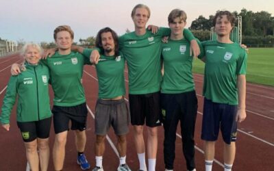 Nya PB och SB under DM på 200/400m i Ystad