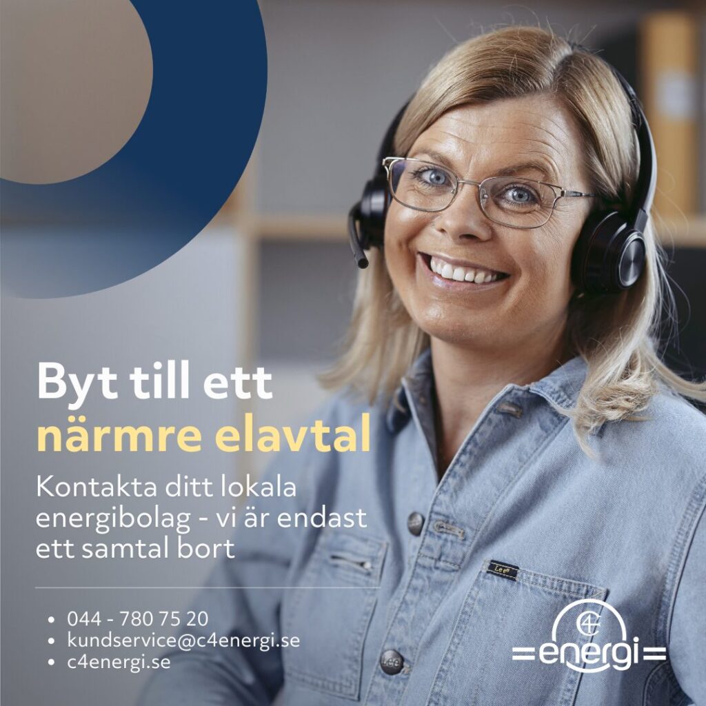 C4 Energi 1 - Åhus Friidrottsklubb Host innan kampanj 1080 x 1080 px - Åhus Friidrott